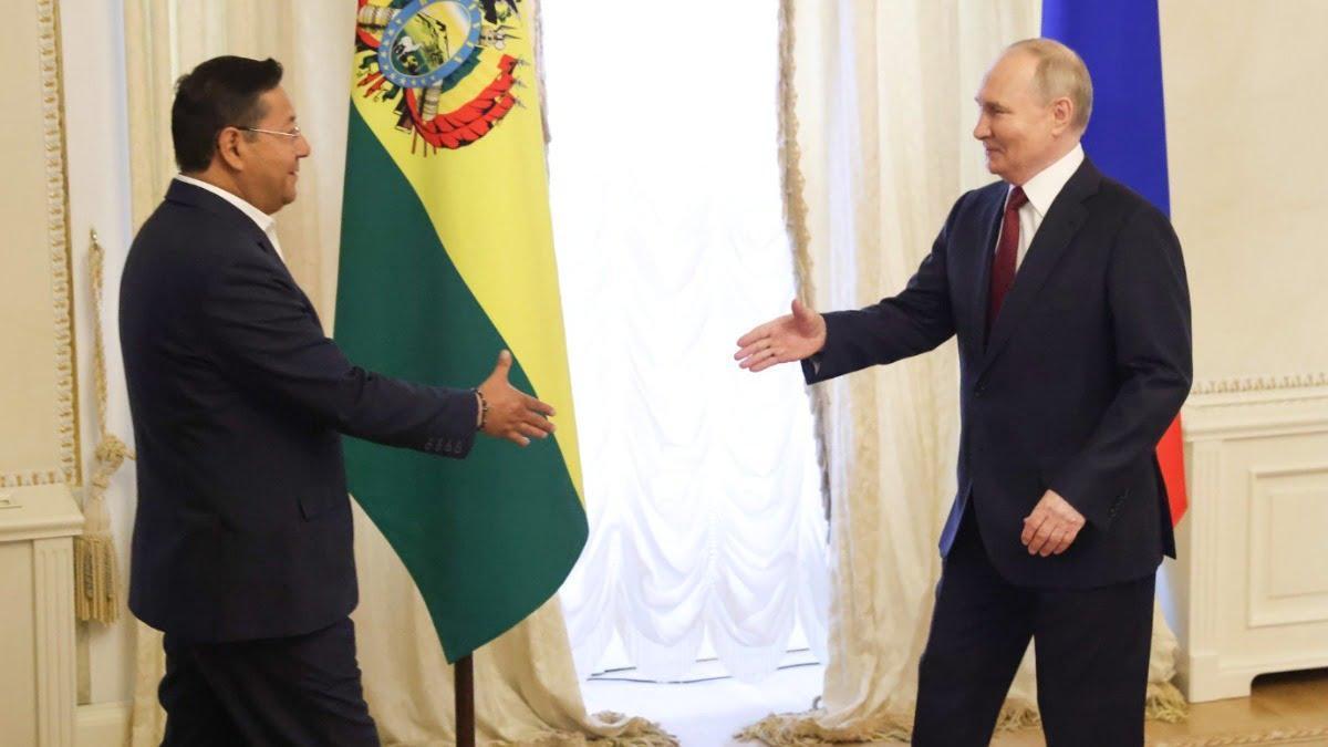 Bolivia rusia putin arce