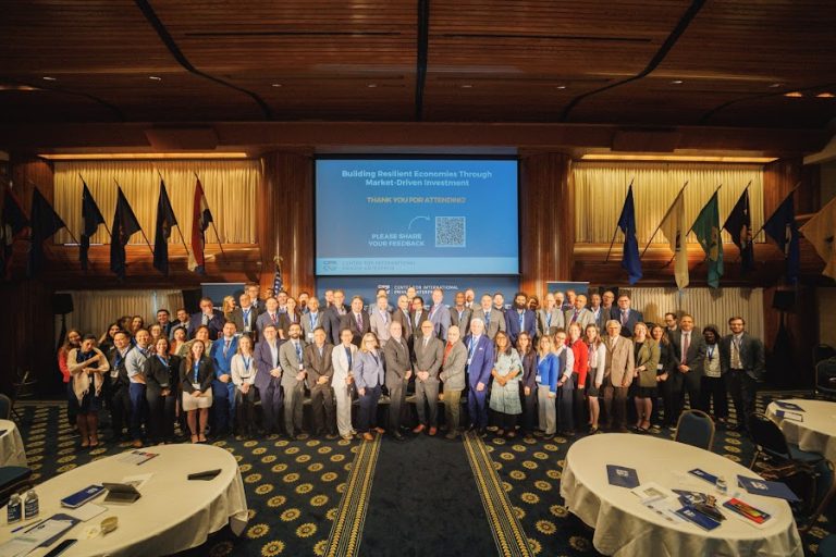 Coy 505 – El capital constructivo para la resiliencia económica y el desarrollo democrático. Conferencia Internacional, Washington D.C.