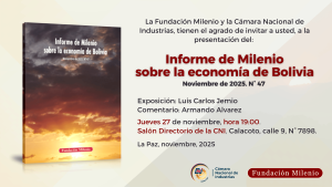 Una radiografía de la crisis y la hoja de ruta necesaria: Milenio presenta su Informe Económico N.º 47